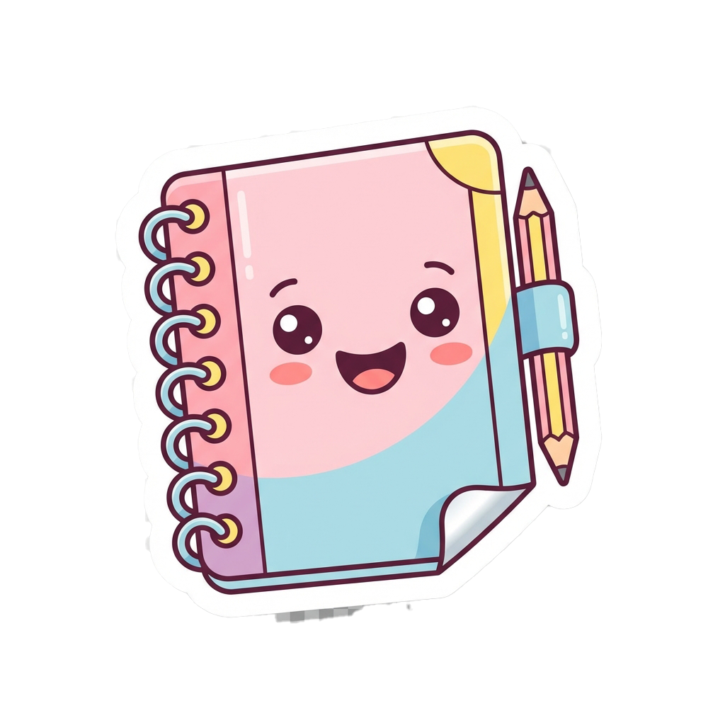 Cuaderno Kawaii